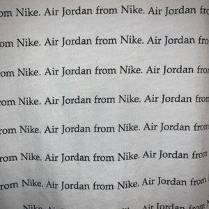 Air Jordan from Nike T-Shirt